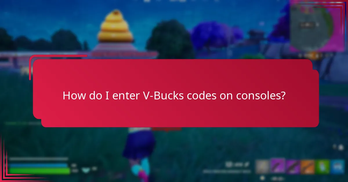 What is the process for entering V-Bucks codes on mobile devices?