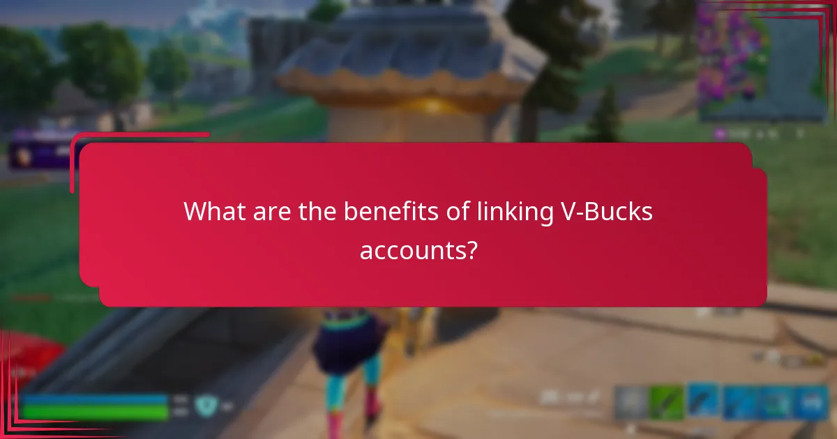 How do I set up V-Bucks account linking?