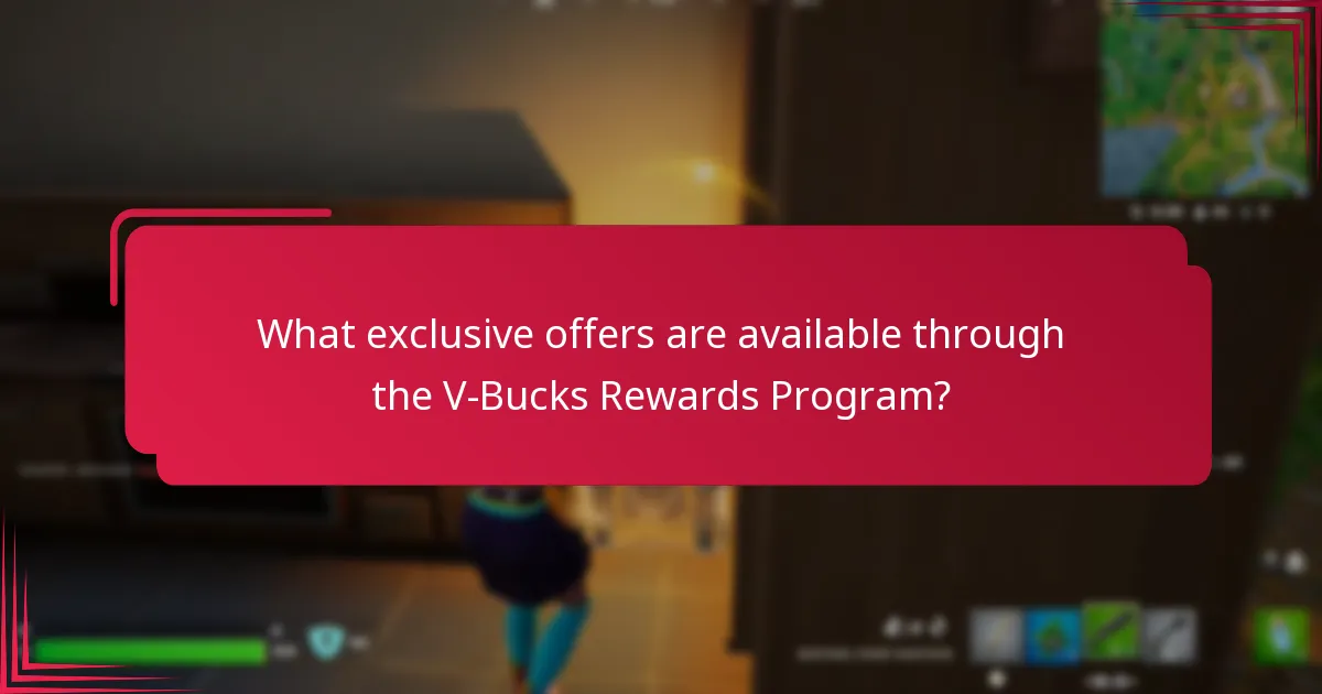 How can I earn V-Bucks through the Rewards Program?